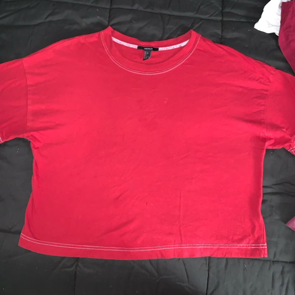 Red Crop Top Forever 21